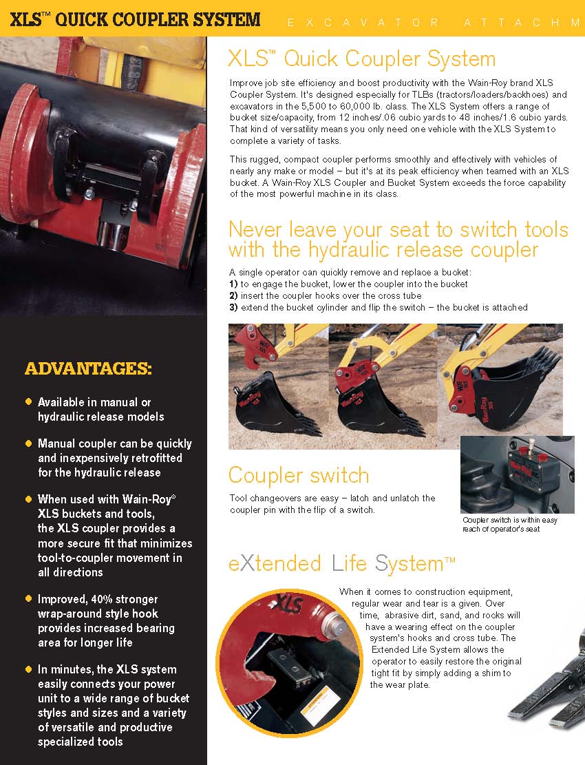 Wain-Roy XLS Coupler